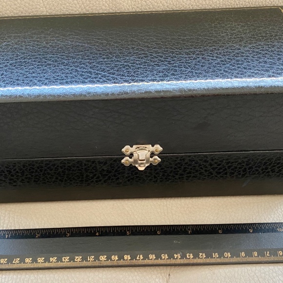 Amazing SOLID STERLING Vintage Rice Bowl with Solid Sterling Chopsticks in box - Picture 8 of 10